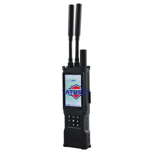 Full-band 70-6000MHz detection and positioning of UAVs within 1.5km