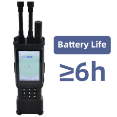 70MHz–6GHz Portable Full-Band Drone Detection Device with Remote ID Decoding, Industrial UAV Identification, FPV Video Stream Analysis and Real-Time GPS Mapping