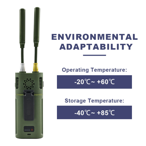 100MHz–8GHz Ultra-Wideband Portable Handheld Drone Detection System |1KM Range Detectiion for Anti Drone System