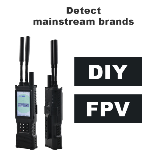 Professional Handheld Drone Detection System 70MHz–6GHz Full Spectrum 6 Hours Working Time for DJI FPV Autel