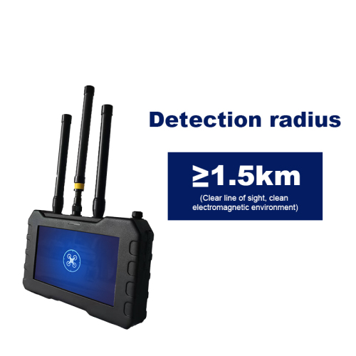 Drone detector for 70-6.2GHZ 70-6200mhz handheld drone detector for portable use anti drone system for drone security for soldier use for special field
