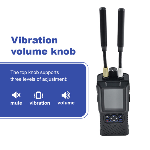 0MHz-8000MHz Detection Frequency Handheld Drone Detector 7Hours Working Time FPV Analoge Transimmsion
