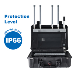 Drone Detection System Portable with Video Capture 5km Geolocation RF Fingerprinting & Whitelist For VIP Protection & Event Security