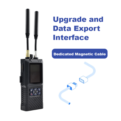 TTSK-DW01 Handheld Ultra-Wideband Drone Signal Detector | 0-8000MHz Spectrum Airspace Safety Equipment