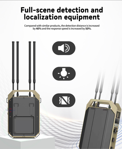 Portable TTSK-C04 UAV Detection & Positioning Device | Long Range Video Capture Tool