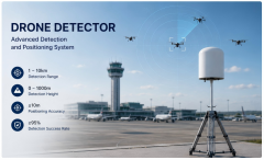 D01 Fixed UAV Signal Detecting & Locating System | Outdoor Fixed Installation Equipment
