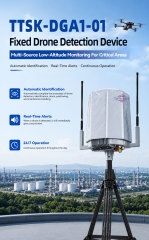 DGA1-01 10KM 70MHz-6GHZ Fixed Drone Detection and Remote ID Monitoring System