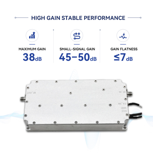 300-63000MHZ 30W Wideband Power Amplifier Module High Efficiency Gan Technology for Anti Drone