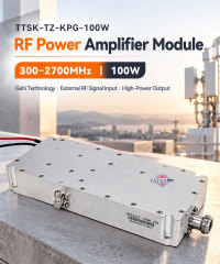 Energy-efficient 100W Amplifier Module with an Ultra-wide Frequency Band, Optimized for Applications From 300 MHz to 2700 MHz