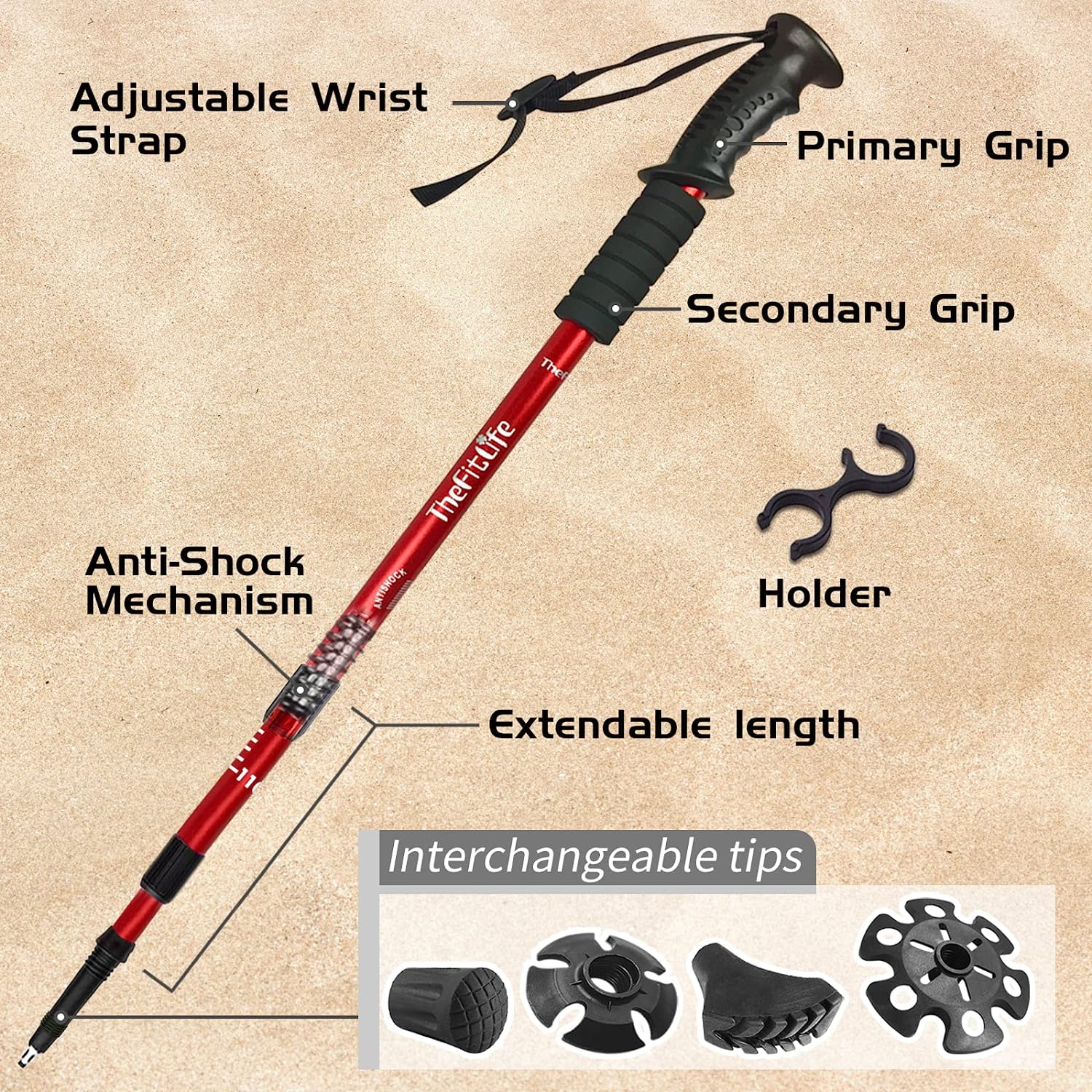 Walking Trekking Poles