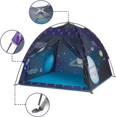 Space World Play Tent-Kids Galaxy Dome Tent Playhouse for Boys and Girls Imaginative Play-Astronaut Space for Kids Indoor and Outdoor Fun