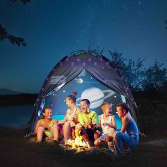 Space World Play Tent-Kids Galaxy Dome Tent Playhouse for Boys and Girls Imaginative Play-Astronaut Space for Kids Indoor and Outdoor Fun