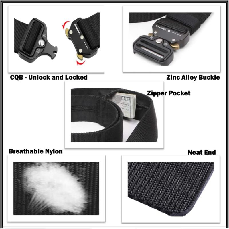 Military Tactical Style Travel Money Belts
