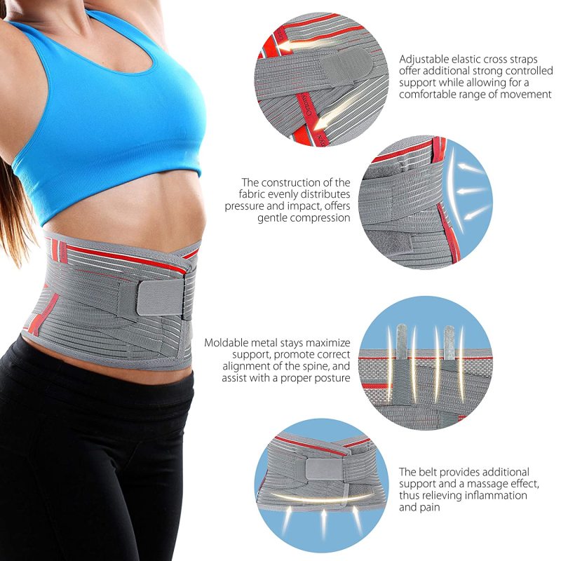 Support Belt Lumbosacral Back Brace