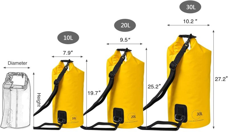 100% Waterproof Storage Bags