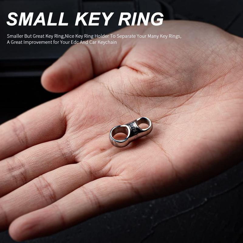 Titanium Key Ring