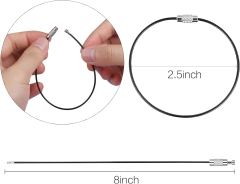 Small Aluminum Carabeaner Hooks