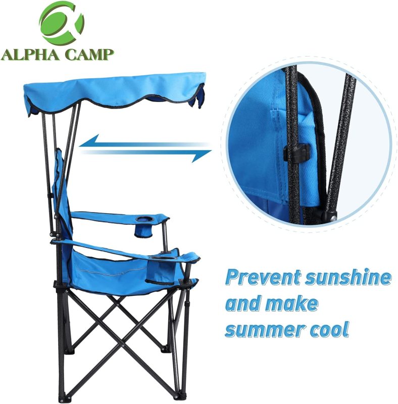 Camp Chair with Shade