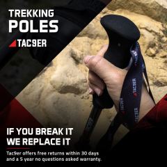Carbon Fiber Trekking Poles for Hiking Collapsible and Foldable
