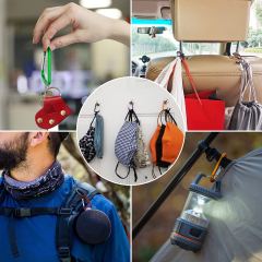 Small Carabiner Clip Keychain