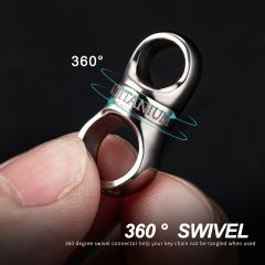 Titanium Key Ring