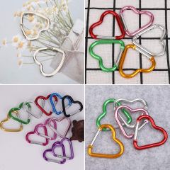 Fish Bone Shape Keychain Clips Mini Carabiner