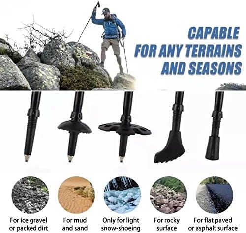 Collapsible Strong Aluminum Walking Sticks
