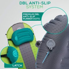 Teal Camping Pillow