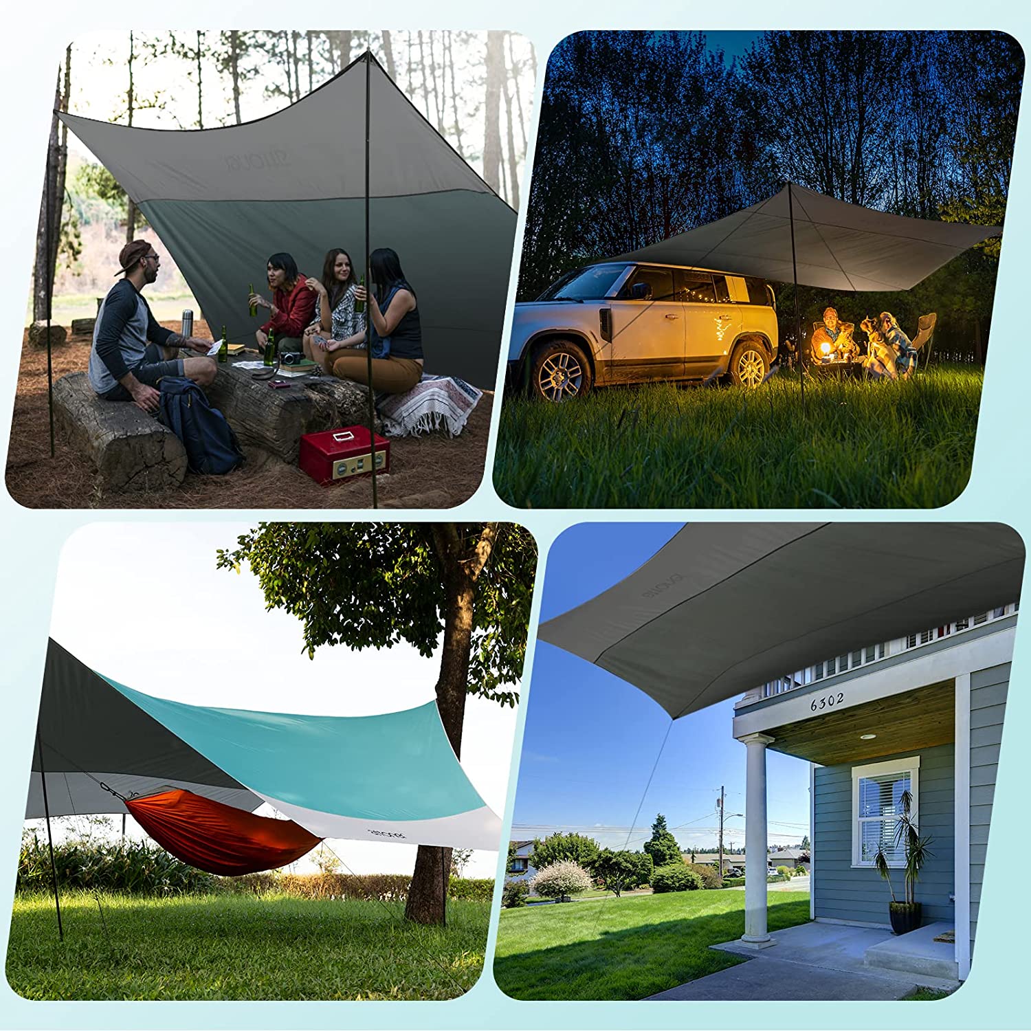 Waterproof Camping Tarp