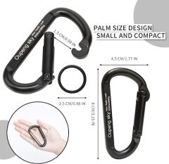 Heavy Duty D Ring Caribeener Clips