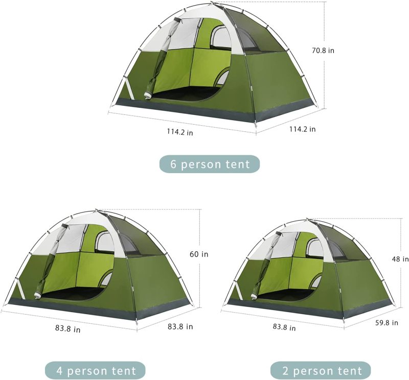 Family Tent Double Layer Outdoor Tent