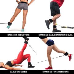 Ankle Strap for Cable Machine Attachments Gym