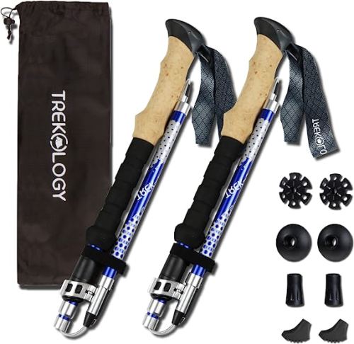 Collapsible Hiking Poles Walking Sticks
