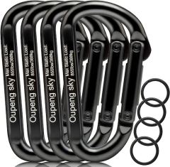 Heavy Duty D Ring Caribeener Clips