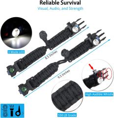 Survival Paracord Bracelet