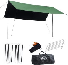 Wind Tour Portable Multifunctional Outdoor Camping Traveling Awning