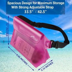 Waterproof Pouch with Waist Strap
