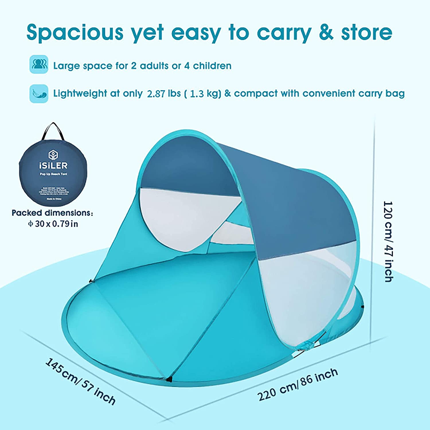Pop Up Beach Tent