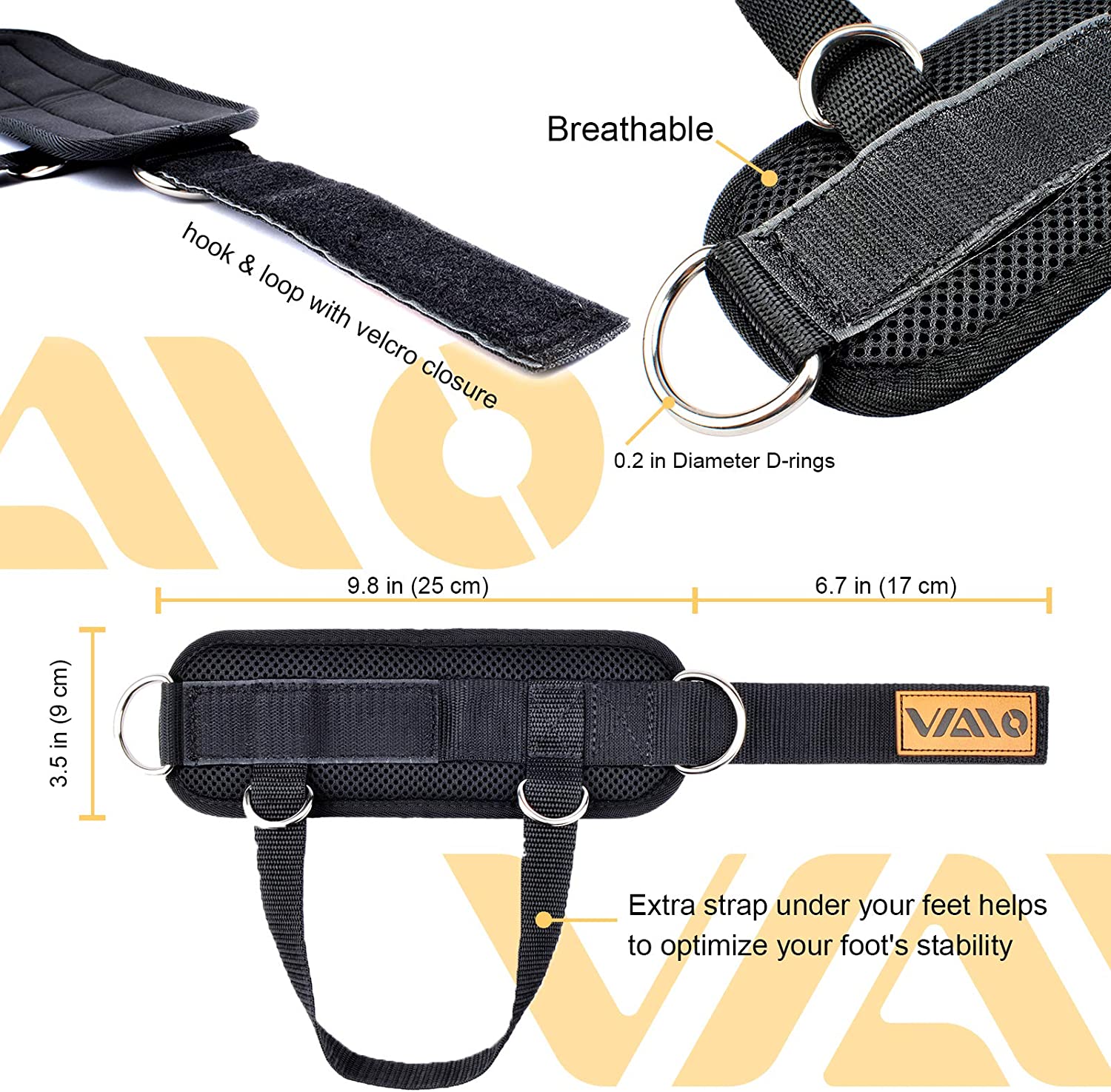 Ankle Straps for Cable Machines
