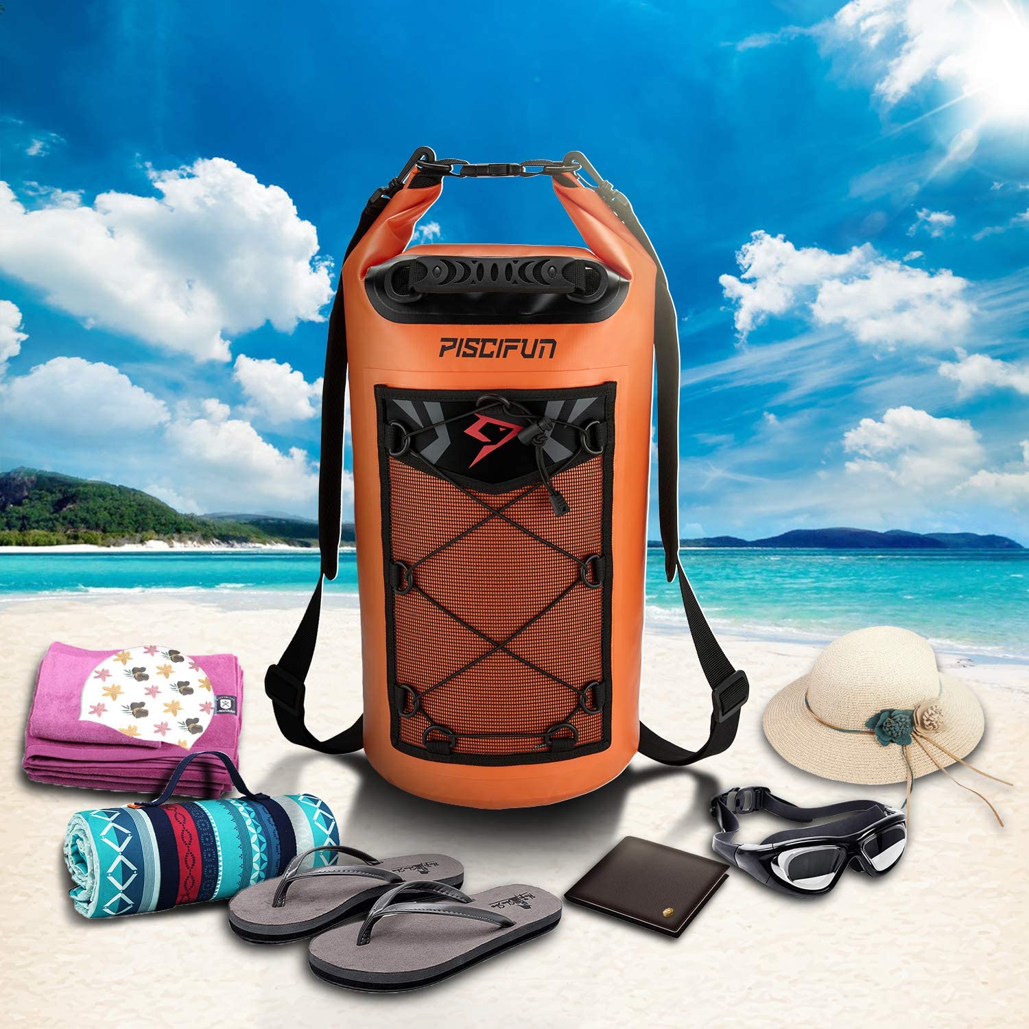 Waterproof Floating Backpack,Waterproof dry bag&phone bag&bicycle bag ...