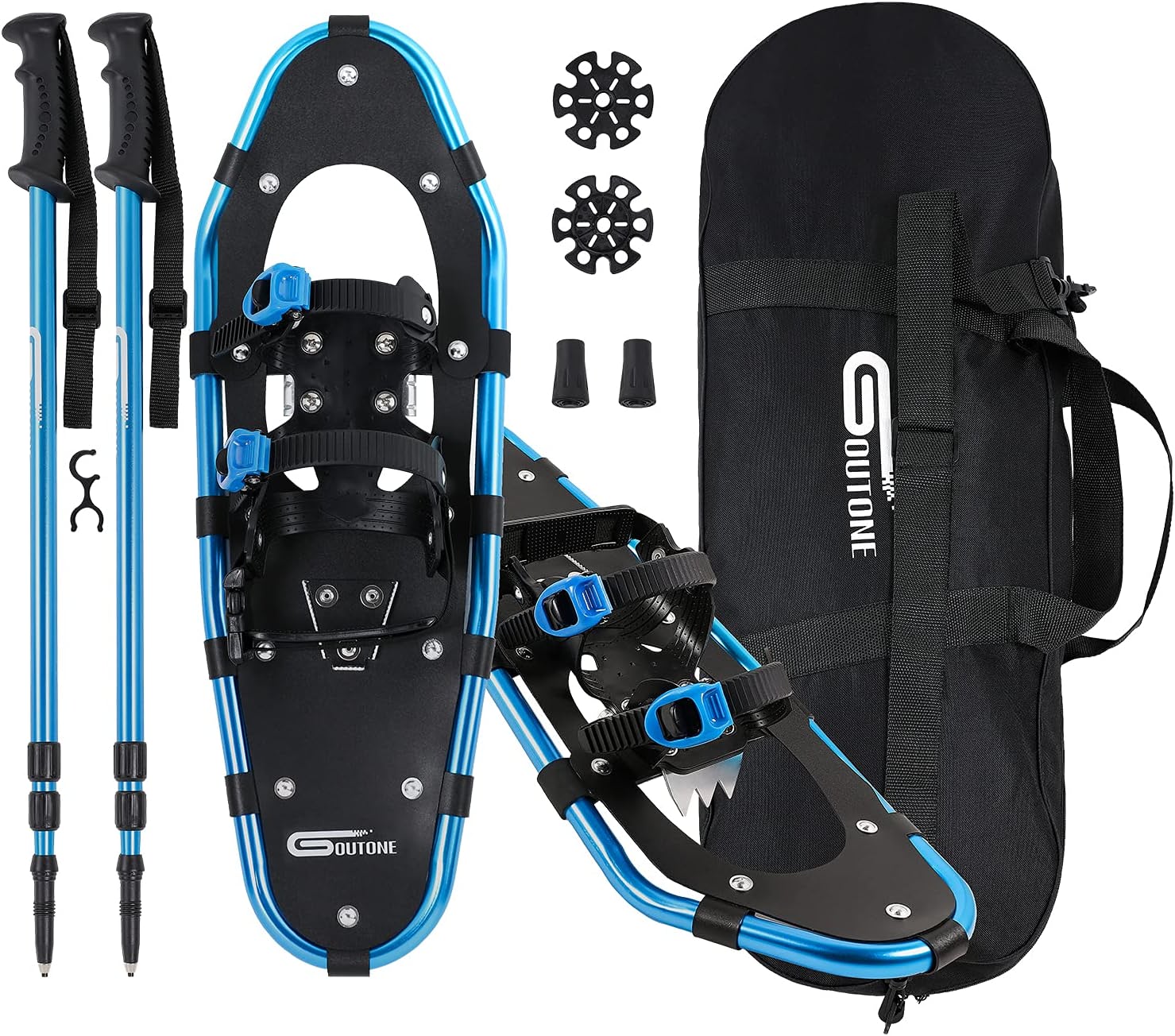 Light Weight Snowshoes with Poles