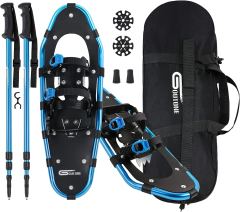 Light Weight Snowshoes with Poles