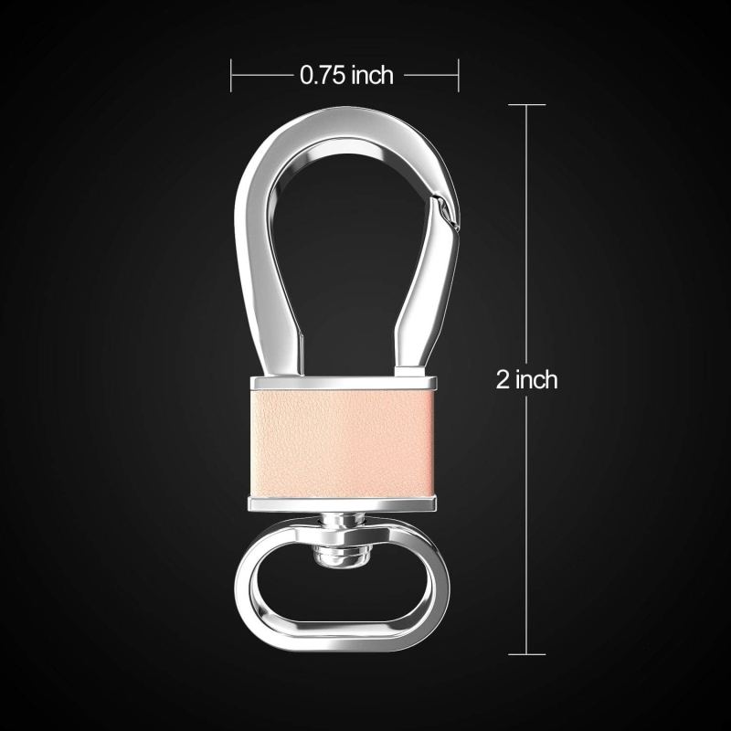 Metal Carabiner Keychain Key Clip Hook