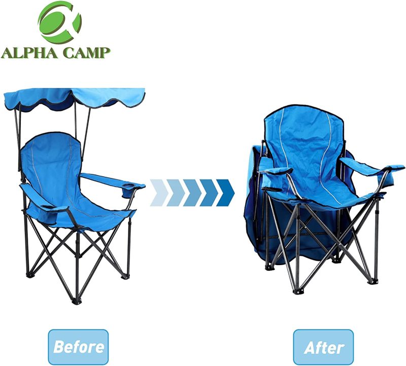 Camp Chair with Shade