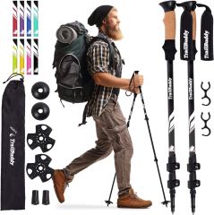 Collapsible Hiking Poles for Backpacking Gear