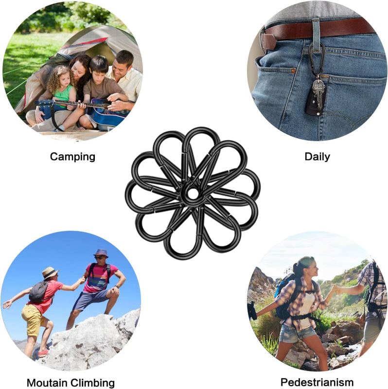 Spring Snap Hook Carabiner Clip