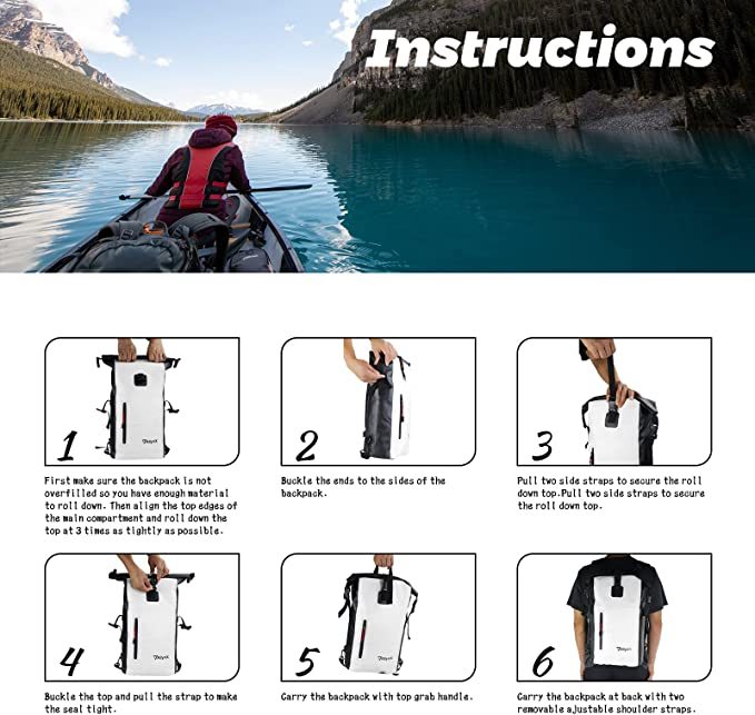 Backpack for Kayaking