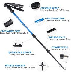 Aluminum Hiking Walking Sticks