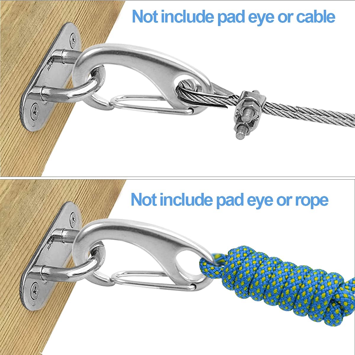 Heavy Duty Rope Connector Snap Hook