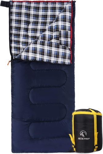 Cotton Flannel Sleeping Bag for Camping Backpacking